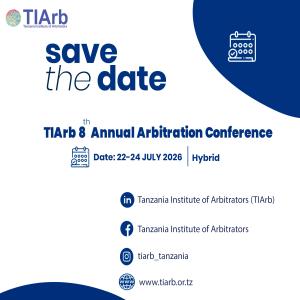 Save the date for TIArb 8th Annual Arbitration Conference